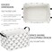 FYSUIMU 2Pcs Black Bow Storage Basket with Handles Coquette Cube Storage Bin Foldable Fabric Container Box for Bedroom Shelves Closet Cloth Toy Organizer