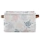 KEEPREAL Large Storage Basket Bin Sea Turtles Pattern Storage Cube Box Foldable Canvas Fabric Collapsible Organizer with Handles for Home Office Closet
