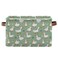xigua Cartoon Goose Storage Basket Collapsible Storage Bins Waterproof Canvas Storage Basket with Leather Handles for Home Closets OfficesBedroomsGift Baskets1PCS