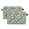 xigua Cartoon Goose Storage Basket Collapsible Storage Bins Waterproof Canvas Storage Basket with Leather Handles for Home Closets OfficesBedroomsGift Baskets1PCS