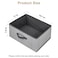 EITMOW 157 Inch Storage Baskets Woven Fabric Bins Storage Cubes with Reinforced Handles Organizer Bins for Closet Shelves Foldable for Clothes Gray 2PCS1571178inch