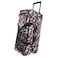 Pacific Coast Signature Womens 32 Large Rolling Duffel Bag Dark Butterfly One Size