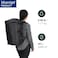 Osprey Transporter 44L Durable Squffel Bag Water Resistant Square Split Travel Duffel Backpack Raven Black