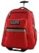 K-Cliffs KCliffs Heavy Duty Rolling Backpack School Bookbag with Wheels Deluxe Wheeled Daypack