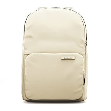 BREVITE The Backpack Casual daypack backpacks for every function Compact but spacious 18L aesthetic traveling backpack with laptop compartment Tan