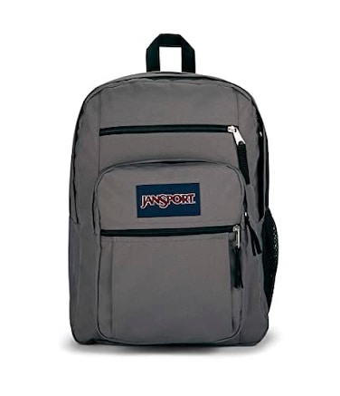 JanSport Laptop Backpack Computer Bag with 2 Compartments Ergonomic Shoulder Straps 15 Laptop Sleeve Haul Handle Graphite Grey