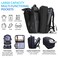 JLTDS Travel Backpack for Men 50L Expandable Flight Approved Carry on Backpacks Luggage for Travel Water Resistant 173 inch Laptop Backpack with USB Charging Port