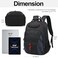 Boavan Laptop Backpack for men 173 inch Laptop Bag with USB Port Waterproof Travel Work Backpack Purse AntiTheft Teacher Nurse Doctor Casual Bookbags Office Business backpackBlackClassic Navy