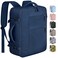 Capolo Travel Backpack for Women Men Waterproof Laptop Backpack Airlines Approved Carry On Backpack Bag Computer Backpack for Business Work Traveling Fits 17 Inch LaptopDark Blue