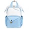 Hap Tim Travel Backpack Carry On Flight Approved Laptop Backpack for School Work Backpack Woman White Blue7651WB