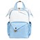 Hap Tim Travel Backpack Carry On Flight Approved Laptop Backpack for School Work Backpack Woman White Blue7651WB