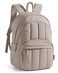 BAGSMART Womens Backpack Small Travel Laptop Backpack for Women Quilted College Laptop Bookbag Work Back Pack for Women Cute Computer WaterResistant Casual Daypack Puffer Camel