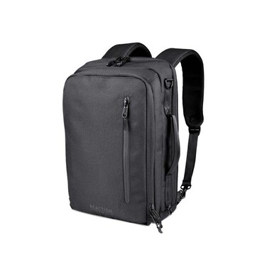 Kenneth Cole REACTION Parker 16 Polyester Tech Covertible BackpackBriefcase Black
