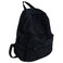 GAMLFL Black Canvas Backpack for Women Men Retro Aesthetic Rucksack Basic Backpack for High SchoolCollege Students Travel Laptop Bag