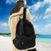 GAMLFL Black Canvas Backpack for Women Men Retro Aesthetic Rucksack Basic Backpack for High SchoolCollege Students Travel Laptop Bag