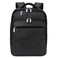 Alpine Swiss Olsen 13 Laptop Travel Backpack Genuine Leather Slim Business Travel Carry On Daypack Black