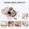 GOLF SUPAGS Stylish Laptop Backpack for Women Airline Approved Perfect for Work College and Travel MultiFunctional Casual Daypack Fits 14 Inch Notebook Apricot