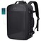 PIJUSHI Travel Backpack for Women Men Carry on Suitcase Backpack Flight Approved Personal Item Bag Fits 16 Inch LaptopPE035 Black