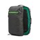 COR Surf Travel Backpack Carry On Backpack for Airplanes Island Hopper 20 Travel Backpack with Clamshell Design Black with Green Zipper 34L Matte Black