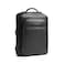 MaverickCo. Maverick Co Windsor Mens Leather Laptop Backpack Work Travel Tech Business Nylon Stylish College Daypack Black