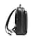 MaverickCo. Maverick Co Windsor Mens Leather Laptop Backpack Work Travel Tech Business Nylon Stylish College Daypack Black