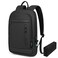 Lixiin Business Backpack for Men Lightweight Commute Laptop Backpack AntiTheft Water Resistant Backpack for 156 Inch Computer for Daily Office Work with Small Bag Black 156