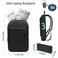 Lixiin Business Backpack for Men Lightweight Commute Laptop Backpack AntiTheft Water Resistant Backpack for 156 Inch Computer for Daily Office Work with Small Bag Black 156