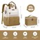 Maelstrom Travel Backpack for Women MenLaptop Backpack Fits 156173 Inch Laptop NurseWork Bag with Insulated Lunch Box Khakibeige