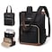 GOLF QUALITY Convertible Daypack Laptop Backpack for Women Men Carry on Tote Backpack Bookbag for College Work Nurse Travel16InchBlack