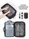 POIXM Vacuum Seal Compression Backpack Travle Backpack 60L Expandable Vacpack with USB Charging Port CarryOn Suitcase Luggage WaterResistant Vacuum Pump Included