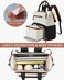 LOVEVOOK Lunch Backpack for Women 17 Inch Laptop Bag with Insulated Cooler Lunch Box Work Backpack for Teacher Nurse Travel Backpack Lunch Bag for Camping Picnic Daily Use