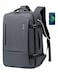 Fenree.geer Fenreegeer 173 Inch Travel Laptop Backpack for Men Water Resistant Carry On Backpack with USB Port Expandable Computer Daypack Grey Business Backpack for CollegeWork