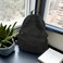 IAUGO Canvas Backpack for Women Cute Backpack for Women Vintage Laptop Aesthetic KnapsackBlack