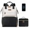 Maelstrom Travel Backpack for Women MenLaptop Backpack Fits 156173 Inch Laptop NurseWork Bag with Insulated Lunch Box Blackbeige