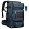 WITZMAN Carry on Travel Backpack for Men Women Airline Approved Convertible Nylon Duffle Backpack Luggage Bag B682 Blue