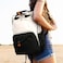 Hap Tim Laptop Backpack for Men Women Travel Work Nurse Teacher Khaki Black 7651BH