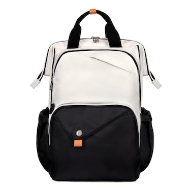 Hap Tim Laptop Backpack for Men Women Travel Work Nurse Teacher Khaki Black 7651BH