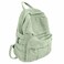 GAMLFL Sage Green Canvas Backpack for Women Retro Aesthetic Rucksack Basic Backpack for High SchoolCollege Students Travel Laptop Bag
