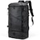 HIMZ WARRIOR Backpack Cooler with Lunch Compartment Heavy Duty Insulated Backpacks for Men Work 35L Travel Backpacking 17 inch Laptop Bag Carry On Back packs for Airplane Black