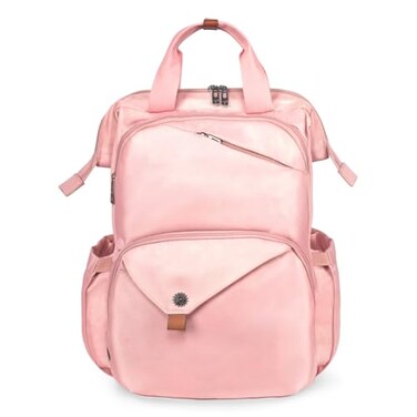 Hap Tim Travel Backpack Carry On Flight Approved Laptop Backpack Women Work Backpack Woman Teacher Backpack Pink7651PK