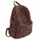 GAMLFL Coffee Brown Canvas Backpack for Women Men Retro Aesthetic Rucksack Basic Backpack for High SchoolCollege Students Travel Laptop Bag