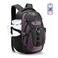 Swissdigital Design Laptop Backpack with USB Charging Port Travel Backpack Fits 156 inches Computer 31L College School Backpack for Women Light PurpleBlack SD80385