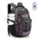 Swissdigital Design Laptop Backpack with USB Charging Port Travel Backpack Fits 156 inches Computer 31L College School Backpack for Women Light PurpleBlack SD80385