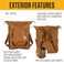 Carhartt Classic Convertible Backpack Tote Durable Water Repellent Material W 17 Laptop Sleeve Black