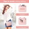 Maelstrom Travel Backpack for Women Men 2 in 1 Crossbody Bag Laptop Backpack Fits 156173 Inch Laptop 26L WorkNurseTeacher Bag Carry On Backpack with Shoe Compartment Pink