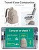 BAGSMART College Laptop Backpack Travel Backpack for Women Quilted Casual Daypack WaterResistant Bookbag for 156 Inch Laptop Camel
