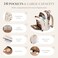 TENSTAR Laptop Backpack for Women Computer Backpack Fit 16 Inch Notebook Large Capacity College Backpack Bookbag Casual Daypack for Travel Classic Beige