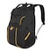SwissGear 1900 Mini ScanSmart 16Inch Backpack Fits Up to 13Inch Laptop RFID Protection ScanSmart TSAFriendly Compartment BlackYellow