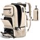 FUTURE AESTHEICS Travel backpack Carryon Travel Backpack For Women Men Flight Approved Business Weekender Overnight Waterproof Daypack offwhite