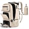 FUTURE AESTHEICS Travel backpack Carryon Travel Backpack For Women Men Flight Approved Business Weekender Overnight Waterproof Daypack offwhite